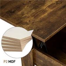A coffee table with storage saves a lot of space and makes the room look beautiful. Yaheetech Rustic Lift Top Coffee Table With Hidden Compartment Storage Space