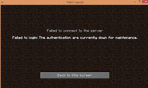 Try again later when the authentication servers return to normal. User Can T Connect To Server Authentication Servers Down For Maintenance Tekkit Legends Technic Forums