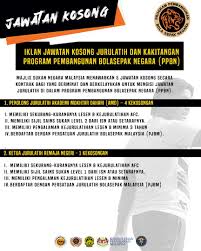Jawatan kosong terkini di majlis sukan wilayah persekutuan. Nfdp Official Ar Twitter Iklan Jawatan Kosong Jurulatih Dan Kakitangan Program Pembangunan Bolasepak Negara Ppbn Majlis Sukan Negara Malaysia Menawarkan 5 Jawatankosong Secara Kontrak Bagi Yang Berminat Danberkelayakan Untuk Mengisi Jawatan Jurulatih