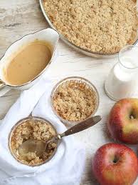 Apfel Crumble Mit Salziger Karamellsauce Rezepte Ard Buffet Swr De