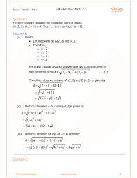 Mathematics formula sheet & explanation. Ncert Solutions For Class 10 Maths Chapter 7 Exercise 7 1 Pdf Updated For 2020 21