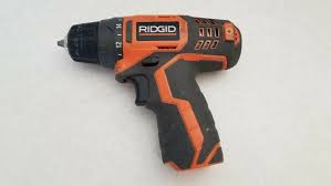 Black And Decker Firestorm Miter Saw Fs100l 19 95 Used Ridgid R82005 3 8 Cordless 2 Speed Drill Bare Tool Ridgid Cordless Drill Drill Drill Driver