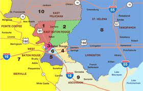 Discover the past of baton rouge on historical maps. Baton Rouge Real Estate Area Map Helene Kurtz