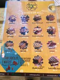 If you have been craving a homemade morning meal, this one will bring back memories of sitting in grandma's kitchen waiting with anticipation for everything to be ready to eat. Menu Card Picture Of The Belgian Waffle Co Mumbai Tripadvisor