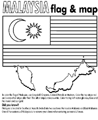 Malaysia flag country flag malaysia decal sticker | foreverythinggenealogy.net.au. Malaysia Coloring Page Crayola Com