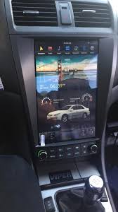 12 1 Tesla Vertical Touch Screen In Dash Car Dvd Auto Gps Navigation Multimedia Stereo Special For Honda Accord 2003 20 Voiture Honda Voitures Et Motos Voiture