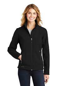 Eddie Bauer Ladies Rugged Ripstop Soft Shell Jacket Soft Shells Outerwear Sanmar