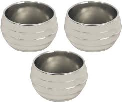 I hired home garden gardeners to make the yard look beautiful. Buy Yatai Mini Cute Silver Metal Pots For Flowers Plants 3 Pcs Online Shop Home Garden On Carrefour Uae