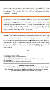 1sabah Kongsikan Info Terkini Berhubung Tarif Elektrik Facebook