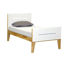 Rating 4.700242 out of 5. Vic Furniture White Natural Galaxy Wooden Bed Frame Temple Webster