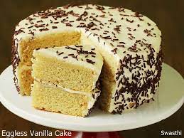 Eggless Vanilla Cake Recipe How To Make Vanilla Cake Without Eggs Recipe In 2020 Eggless Vanilla Cake Recipe Eggless Cake Recipe Vanilla Cake Recipe