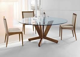 20 Amazing Glass Top Dining Table Designs Glass Round Dining Table Glass Dining Room Table Round Dining Table Modern