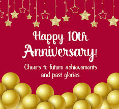 BR - Congratulations on your 10th year Work Anniversary Susan Oliver. We  appreciate all the hard work and smiles you bring to the Credit Union. It  is a bitter sweet moment to