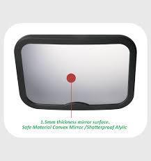 Check spelling or type a new query. Big Size Safety Crash Tested And Certified Acrylic Shatterproof Car Mirrors Clear View Baby Car Seat Mirror Buy Baby Car Mirror Safety Car Seat Mirror Safety Backseat Mirror Product On Alibaba Com