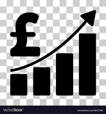 Pound Sales Growth Chart Icon