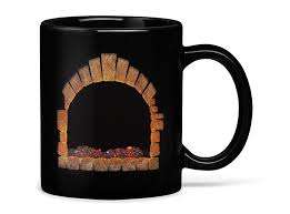 This is because of the way paper cups are made. Fireplace Heat Changing Mug