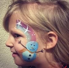 Sneeuwpop Schminken Voor De Kerst Of Winter Sneeuwpop Kerst Schminken