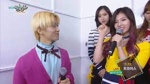 X necklace /nct, x necklace /bp, x necklace /twice, x necklace . Cute Nct Dream With Twice Interactions Music Bank 20170303 Celebrity Photos Videos Onehallyu