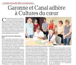 Informations et actualités nationales et régionales, la dépêche, portail d'informations du grand ouest. Cultures Du Coeur Tarn Et Garonne 82 Revue De Presse