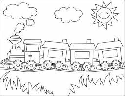 Yuk silahkan di lihat berbagai gambar mewarnai thomas and friends di bawah ini Easy Coloring Pages For Kids And Toddler Free Coloring Sheets Train Coloring Pages Kindergarten Coloring Pages Free Printable Coloring Pages