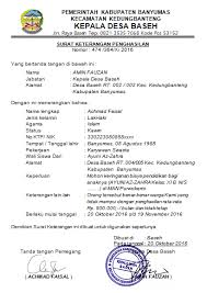 10 Contoh Surat Keterangan Penghasilan Gaji Karyawan Buruh Pegawai Pns Bumn Contoh Surat