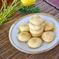 Christmas cookies with lemon oil. Olive Oil Lemon Cookies With Herb The Bossy Kitchen