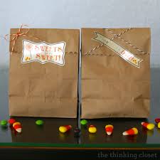 This is one of my favorite videos to film, it is a halloween. Halloween Party Treat Bags Free Cut File The Thinking Closet