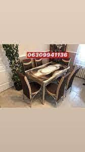 твой който тромпет 3d asztal székekkel - ayvazogluinsaat.com