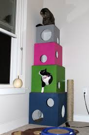 Buddy S Super Cool Cat Condo Diy Cat Tree Cat Diy Diy Cat Toys
