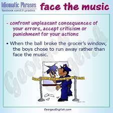 Check spelling or type a new query. Face The Music Face The Music English Vocabulary English Words