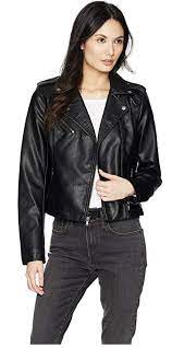 Levi S Women S Faux Leather Classic Asymmetrical Motorcycle Jacket Outerwear Women Womens Faux Leather Fashion