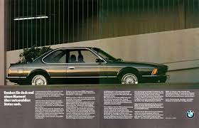 Reklame Bmw 6er E24 1985 Jens Lilienthal Flickr