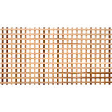 Severe Weather 1 In X 48 In X 8 Ft Natural Western Cedar Cedar Square Lattice Lowes Com In 2020 Square Lattice Lattice Severe Weather
