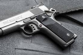 Colt 1911 Black And Gold 