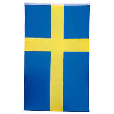 The flag of sweden (swedish: Sverige Flagga I Tyg 90x150cm Pris 59