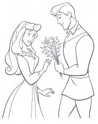 A painting with the princess. Belle And Her Prince Coloring Pages