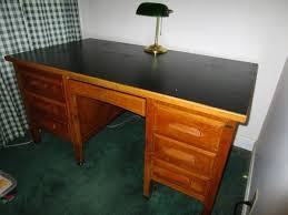 Antique Oak Desk Slate Top Antique Oak Desk Oak Desk Desk