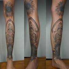 Although to the untrained eye they may look like random patterns focused solely. Indonesian Tattoo Motif Full Ornamental Motif Tattoo On Leg For Woman