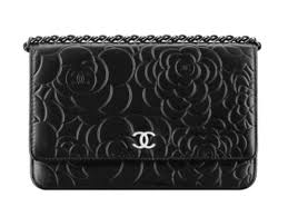 Chanel Wallet In Camellia Embossed Lambskin With A Long Chain Wallet Fashion Chanel Fashion Chanel Camellia