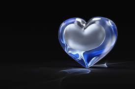 Style is to be simple.. Premium Photo Red Glass Heart With Light Effect On Black Background Love And Romantic Concept