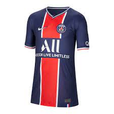 Die neuen trikots der saison 20/21. Nike Paris St Germain Trikot Home 20 21 Kids Blau