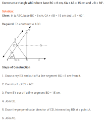Constructions Class 9 Extra Questions Maths Chapter 11 Learn Cbse Extraquestionsforclass9maths Construc This Or That Questions Triangle Abc Math Formulas