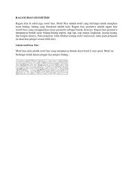 Mengomunikasikan hasil karya penerapan ragam hias flora, fauna, dan/ atau geometris pada bahan kayu secara lisan. Copy Of Pilin