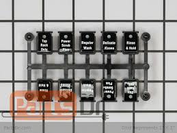 The top rack should be reserved for smaller items, such as cups and glasses. 00498722 Bosch Dishwasher Push Button Set Parts Dr