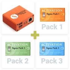 Libera tu equipo zte z812 para cualquier compañía (telcel, movistar, claro, etc) para usar en tu país (méxico, colombia, peru, . Sigma Box With Cable Set Sigma Pack 1 2 3 Activations Gsmserver