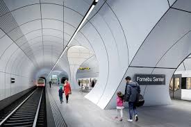 Zaha Hadid Architects To Design Two New Oslo Metro Line Stations Zaha Hadid Zaha Hadid Architects Train Station Architecture