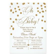 Glitter White And Gold Baby Shower Invitation Zazzle Com In 2020 Glitter Baby Shower Glitter Baby Shower Invitations Gold Baby Showers