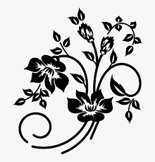 Learn how to make paper flowers with ease. Flowers Png Vector Svg Royalty Free Download Flower Vector Black Png Png Image Transparent Png Free Download On Seekpng