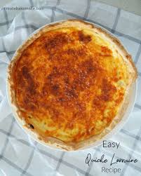Easy Quiche Lorraine Recipe Create Bake Make Recipe Quiche Lorraine Recipe Easy Quiche Recipes