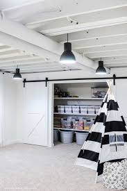 A medium or even dark, navy blue can be ideal for enhancing a basement space and lifting the spirits of anyone who walks downstairs. 24 Genius Basement Storage Ideas To Try